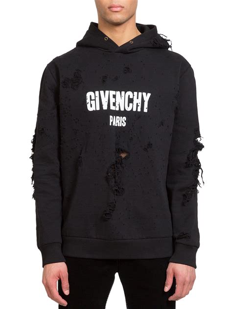 givenchy jumpers mens|givenchy hoodie with holes.